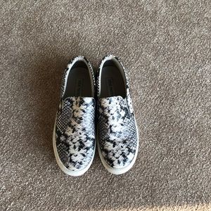 Snake print Steve Madden sneakers